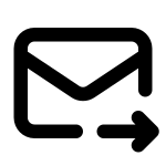 Forward To Inbox SVG Icon
